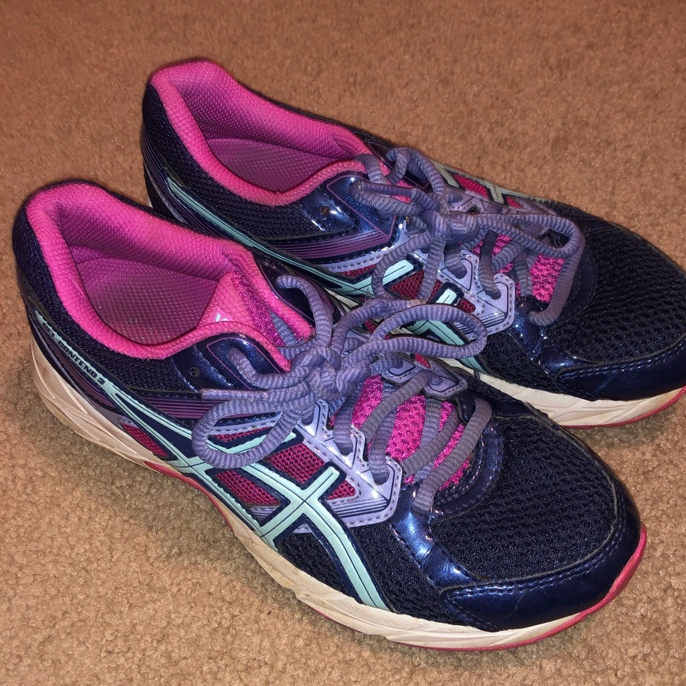Navy & purple ASICS